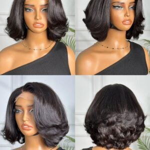 Cagzin Luxury Hair — NW02, 8-inch premium wig