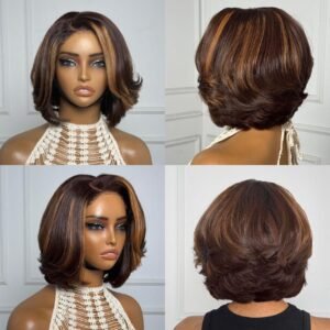 Cagzin Luxury Hair — NW03, 8-inch premium wig